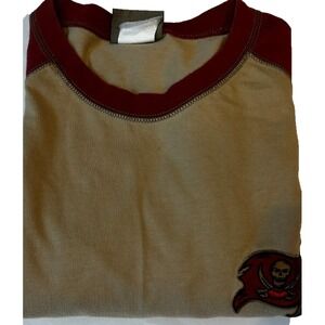 No Huddle NFL Tampa Bay Buccaneers Football‎ Jersey style Shirt XL Cotton Blend